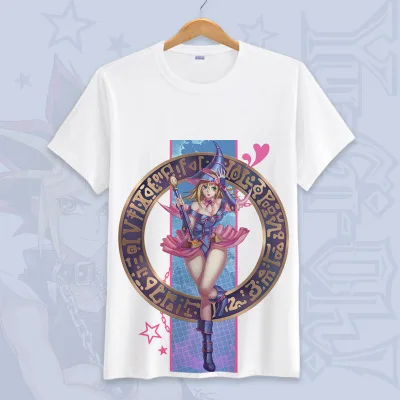 Ю-Ги-ой! Yu Gi Oh Косплей летние футболки унисекс с короткими рукавами мультфильм футболки Топы больших размеров - Цвет: 30