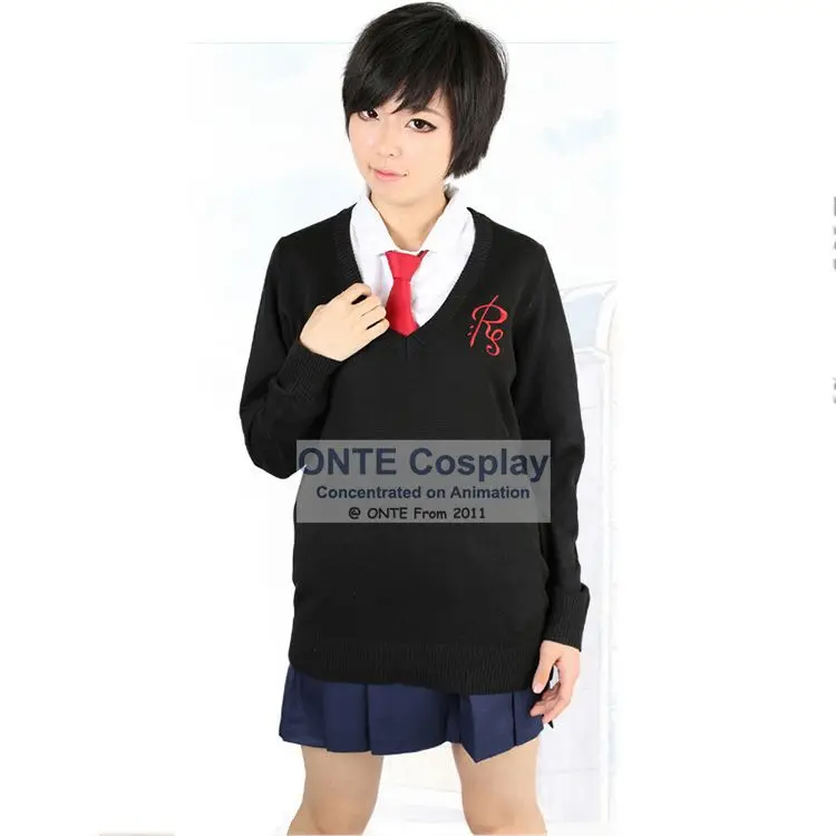 Индивидуальные Аниме Gekkan Shoujo Nozaki Kun косплей костюмы Yu Kashima свитер рубашка Мода