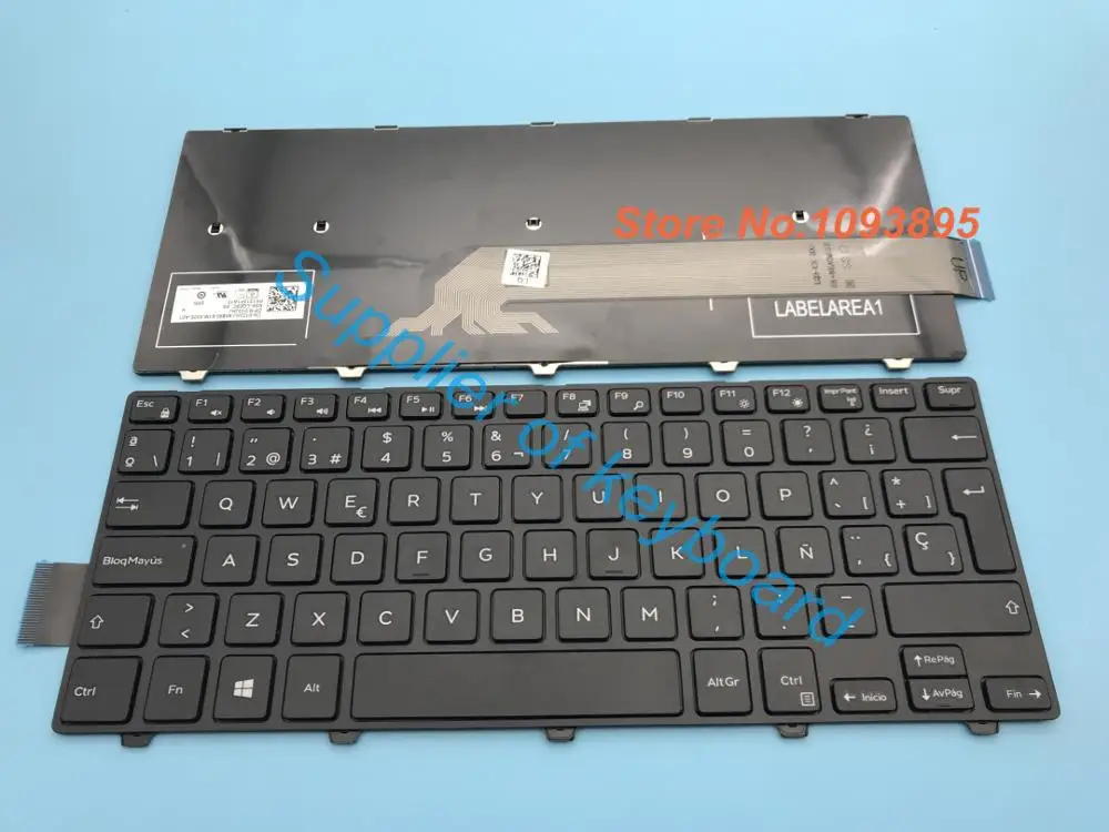 Новая Латиноамериканская испанская клавиатура для Dell Inspiron 14 3000 серии 3452 3441 3442 5447 3458 14-3000 Ноутбук испанская клавиатура