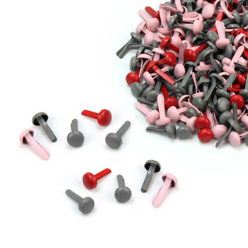 200 шт. 4 5 мм Металлические Мини крепежные детали для самостоятельного