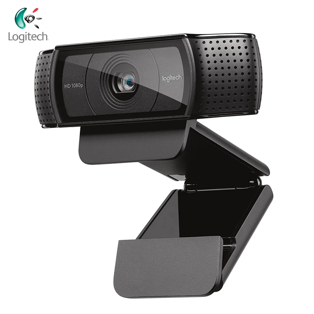 Logitech C920e Full HD 1080P Веб-камера Запись видеозвонков Автофокус веб-камера с микрофоном для настольного ноутбука C920 обновленная версия