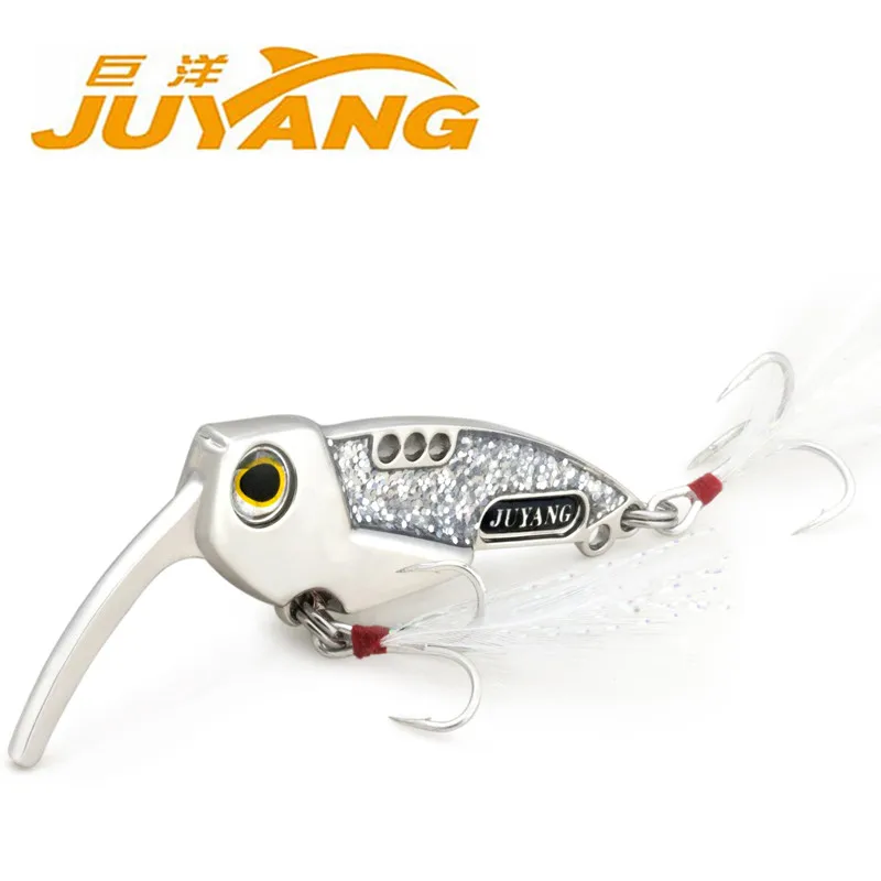 

JUYANG Fishing Bait spoon VIB metal spoon lure 15g 20g Fish Sea Bass Fishing Lure Artificial Bait Tackle