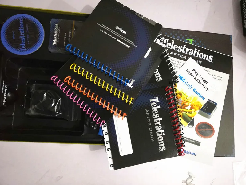 Telestrations After Dark Adult Party Games adult board game card Toys | Спорт и развлечения