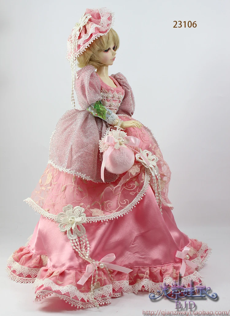 1/4 1/3 весы BJD платье + комплект накидки с капюшоном для BJD/SD Одежда Аксессуары куклы