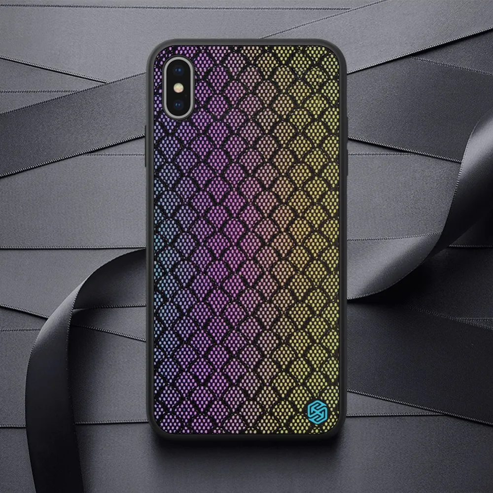 Чехол NILLKIN Twinkle для iPhone X/XS/XR/XS Max, роскошная гибкая задняя крышка из ТПУ и поликарбоната, чехол для iPhone XS/XR XS Max, чехол Fundas Coque