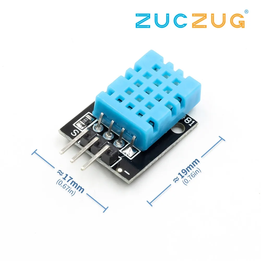 Smart 3pin KEYES KY-015 DHT-11 DHT11 Digital Temperature And Relative Humidity Sensor Module + PCB DIY Starter Kit | Электронные