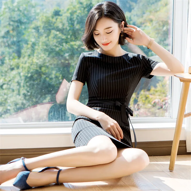 2019 летние новые модные однотонные Цвет платье О образным вырезом Тонкий bodycon