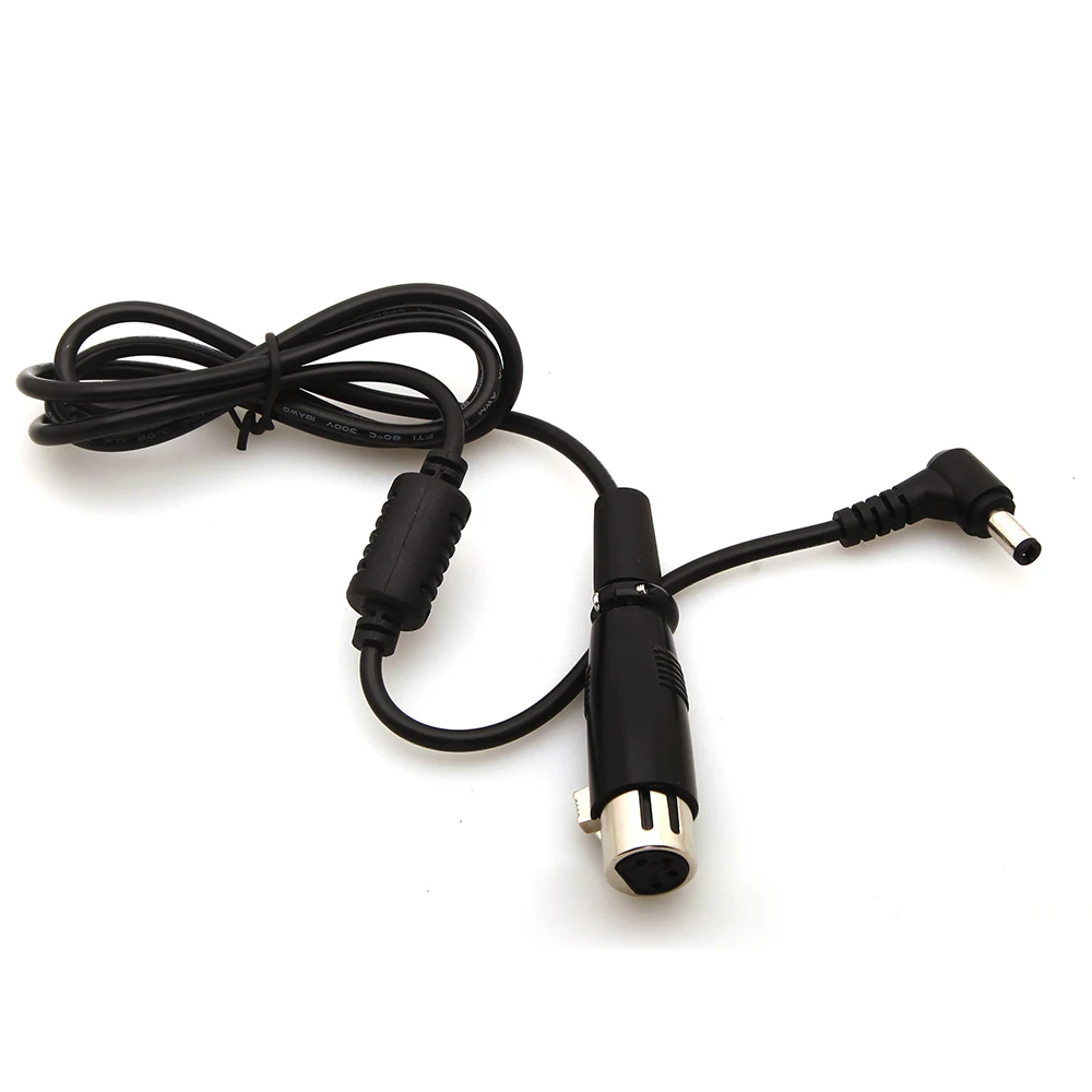 10 шт./лот Новинка 1m PRO постоянного тока мужчина к 4 Pin разъем XLR кабель питания для