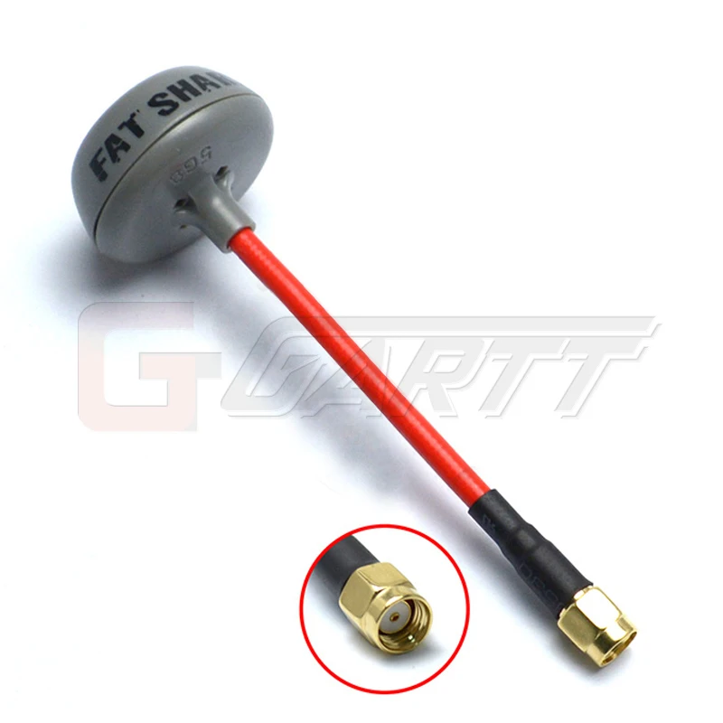 Fatshark ImmersionRC Antena SpiroNet 5 8 ГГц RHCP RP Sma Male antena FPV Tx RX Set voor для cx20 quadcopter walkera|spironet 5.8|antena fpv5.8