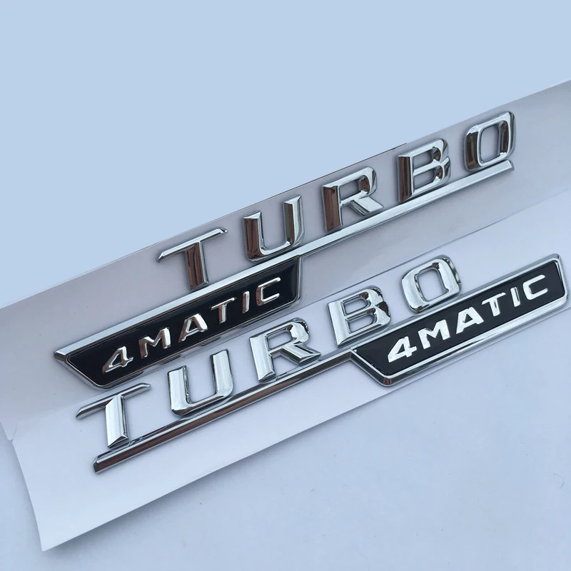 Письмо Эмблема Turbo 4matic A M G эмблема на крыло Supercharge логотип стайлинга автомобилей