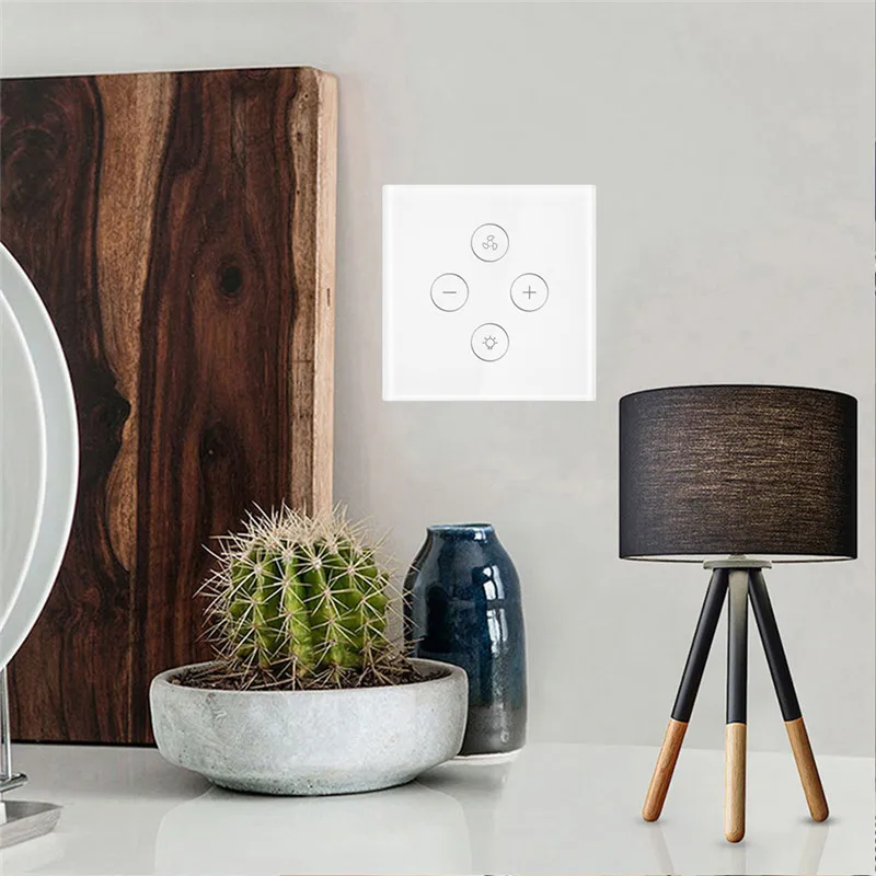 ЕС Smart WiFi переключатель потолочного вентилятора приложение ПДУ для умного дома, с таймером, совместим с Alexa и Google и контроль скорости Совместимость с Alexa и Google Home не требуется хаб XNC