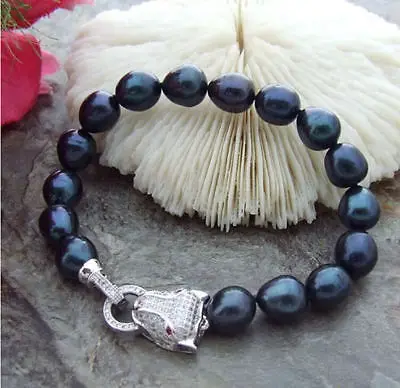 Красивый потрясающий жемчужный браслет 14-13 мм с барочным жемчугом диаметром 11-13