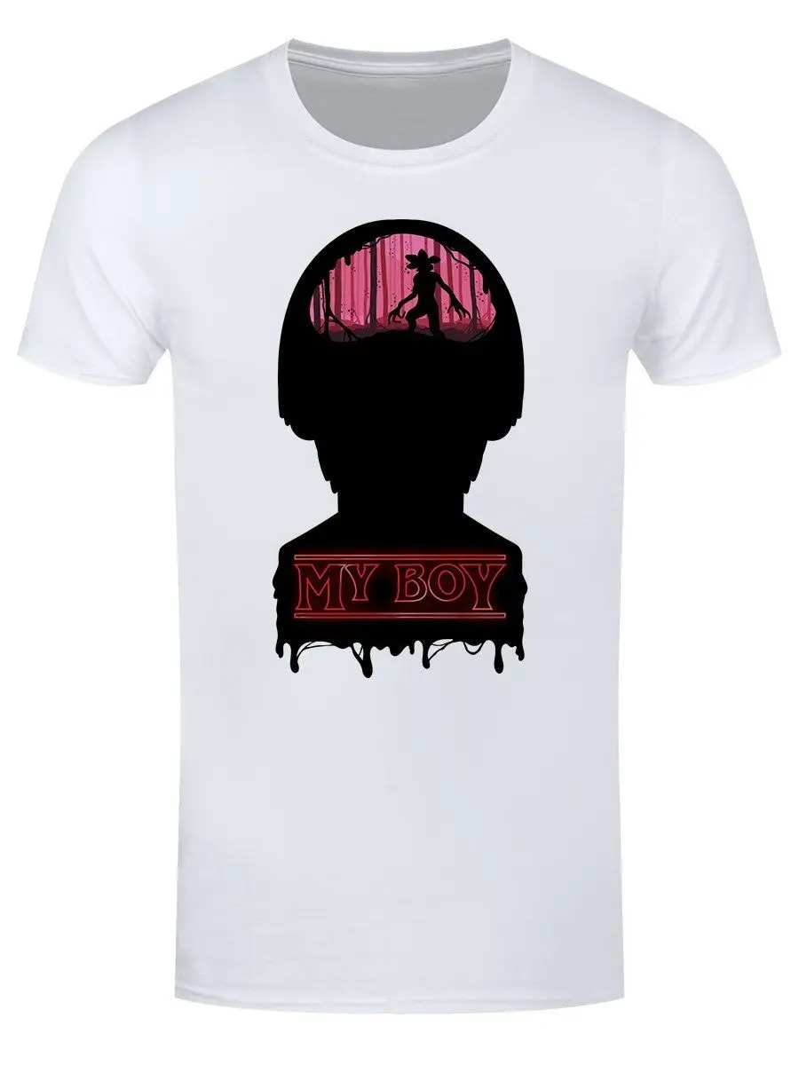 

My Boy Men's White T-shirt Short Sleeves Cotton T Shirt Free Shipping TOP TEE Top Tee For Sale Natural Cotton Tee Shirts