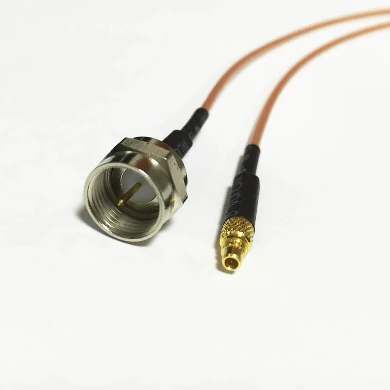 Новый выключатель штепсельной вилки F MMCX прямой штекер RG178 ОТРЕЗОК кабеля 15 см 6