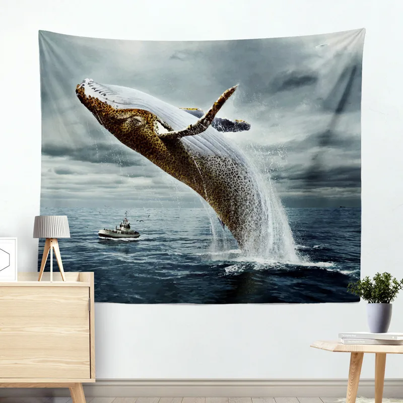 Акварель Фламинго мода Home Decor Wall Тканый гобелен моющейся йоги Одеяло индийский МАНДАЛА ГОБЕЛЕН многофункциональный шаль