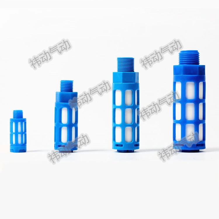 1/8 'ɱ/4'' 1/2 'ɳ/8'' 3/4 ''PSL пневматический пластиковый глушитель