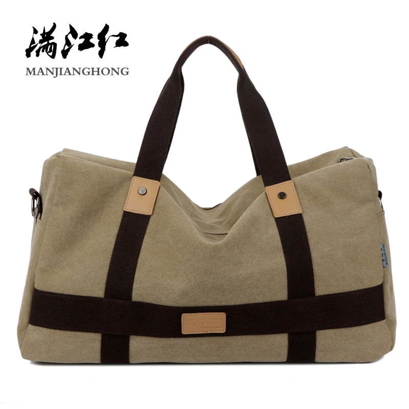 

Large Capacity Canvas Shoulder Travel Bags Men Vintage Men Travel Duffle Bags Male Casual Men Tote Travel Bag Hand Luggage 1267