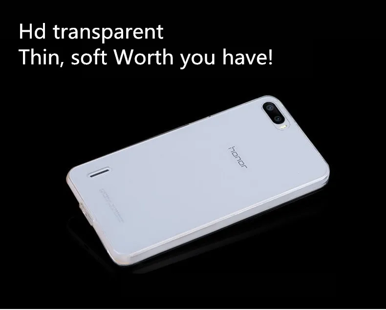 Прозрачный чехол для huawei Honor 3X G750 9X 8X 7X 6X honor 8 9 10 20 Pro Мягкий ТПУ силиконовый