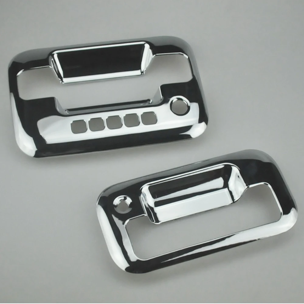 Абсолютно новый для Ford F150 2004-2014 пикап четыре хромированные дверные ручки Крышка +