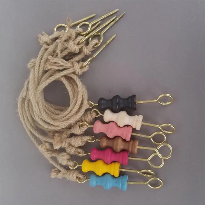 1 2 м пеньковая вешалка на веревку Ретро магазин одежды витрина вешалки украшения