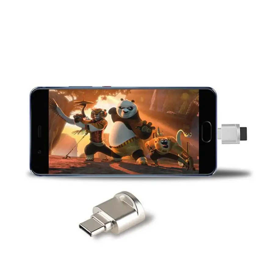 EC2 HIPERDEAL модный мини Type C Micro SD TF кардридер OTG адаптер USB 3 1 портативный Mar27 Прямая