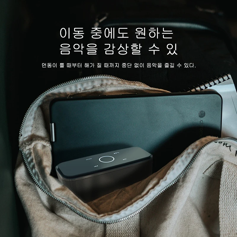 DOSS SoundBox с сенсорным управлением Bluetooth динамик 2*6 Вт портативный беспроводной динамик s стерео звуковой ящик с басами и встроенным микрофоном