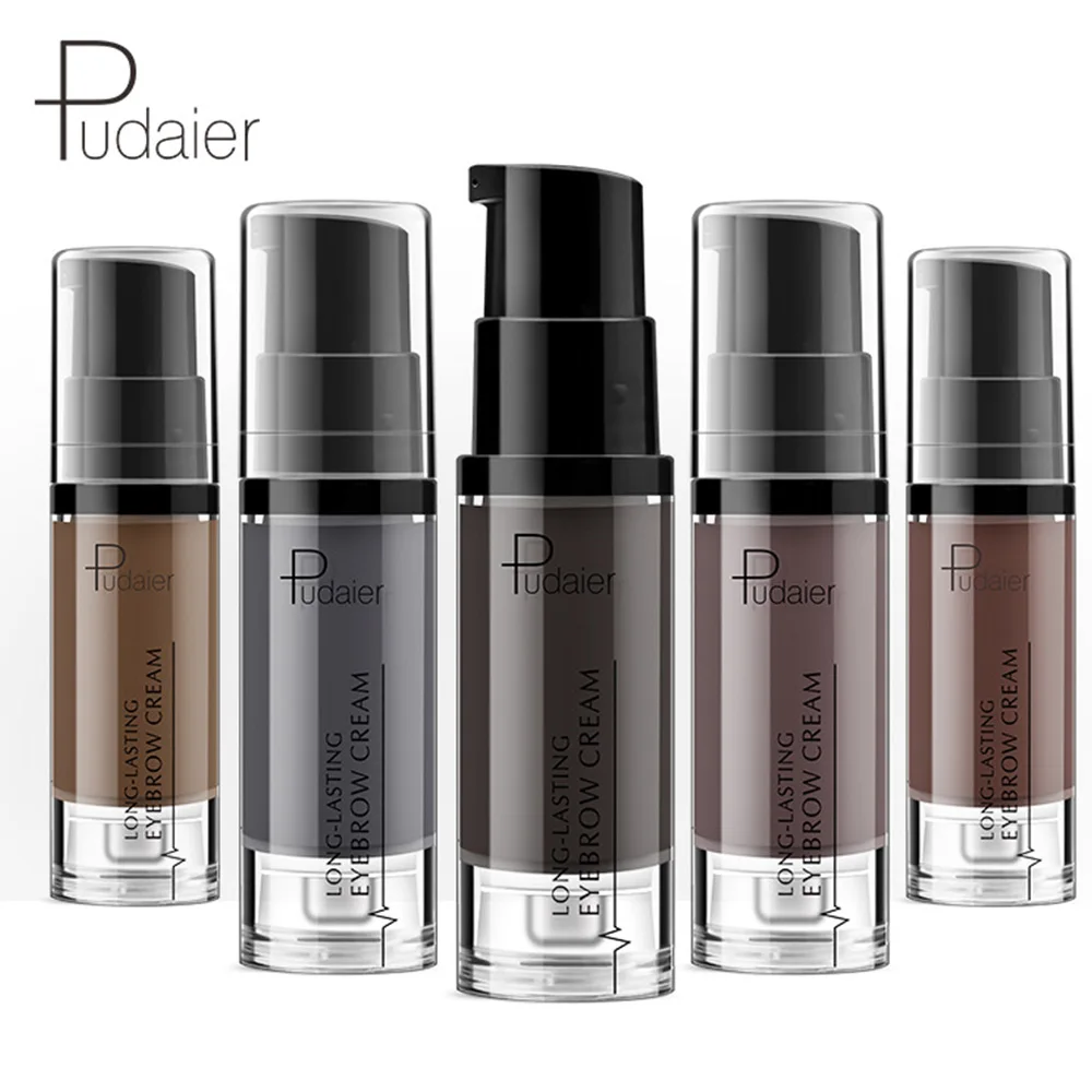 Pudaier Марка бровей оттенок косметики естественный длительный Краски Enhancer
