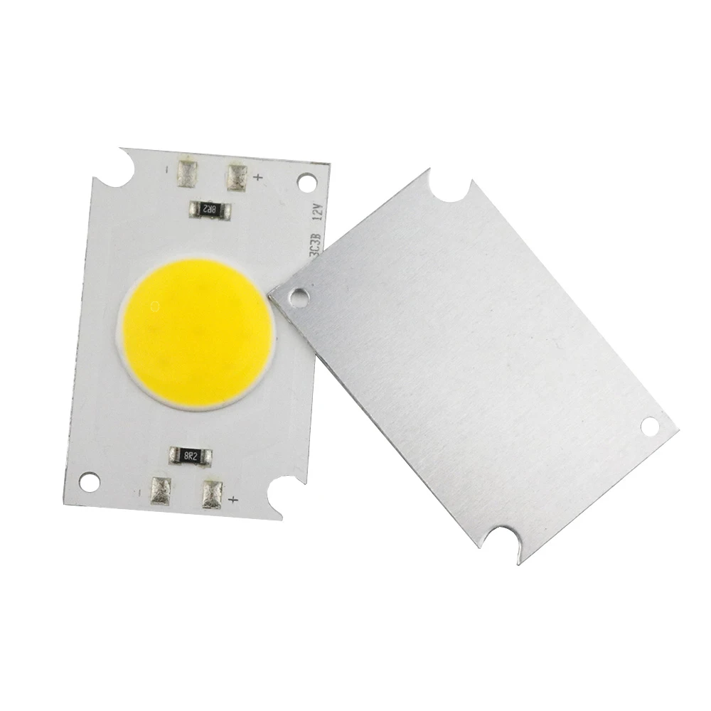 DC 12V светильник источник COB Светодиодная лампа чип 2 Вт диод ing для DIY шарик белый