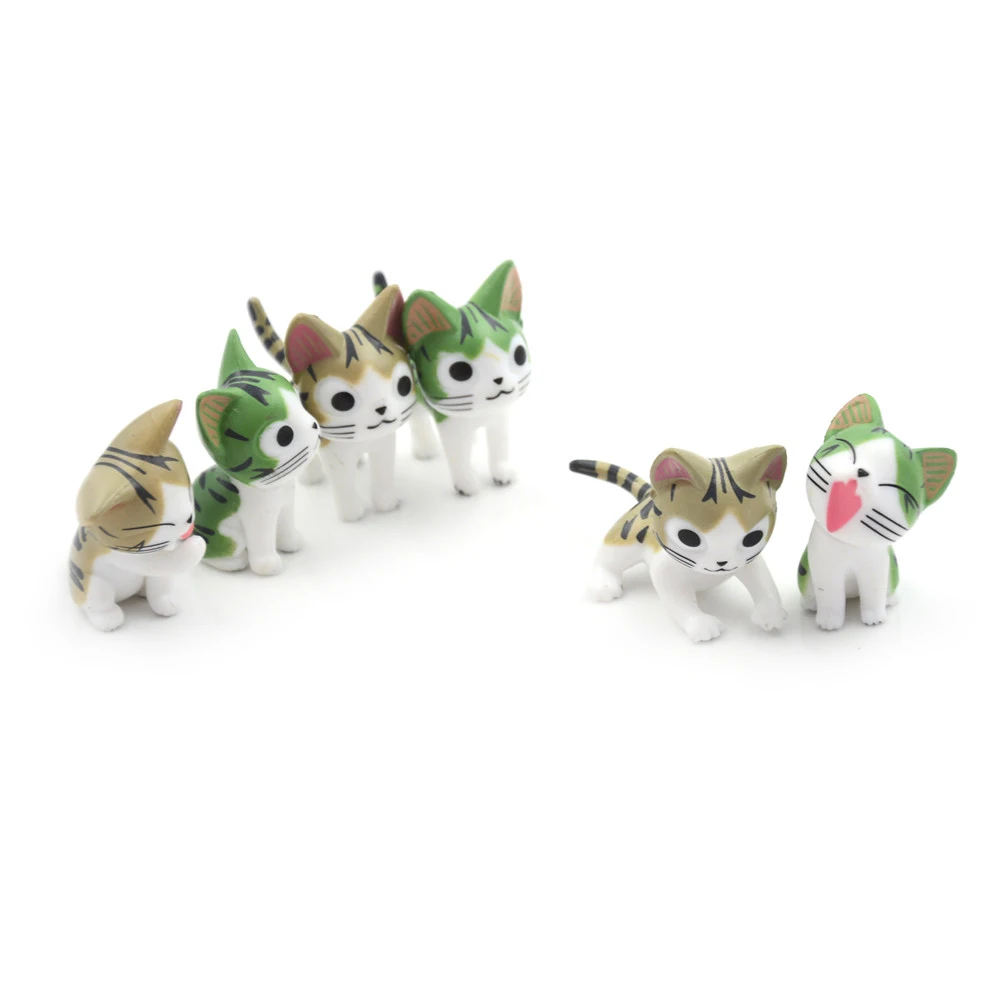 3 шт./компл. полимерные миниатюрные игрушки для кошек сказочные садовые миниатюры