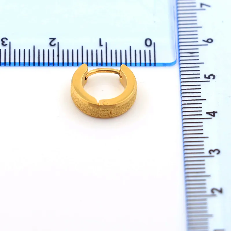 Горячая Новое поступление 30 шт. хирургическая нержавеющая сталь небольшой обруч поверхность скраб бэк серьги
