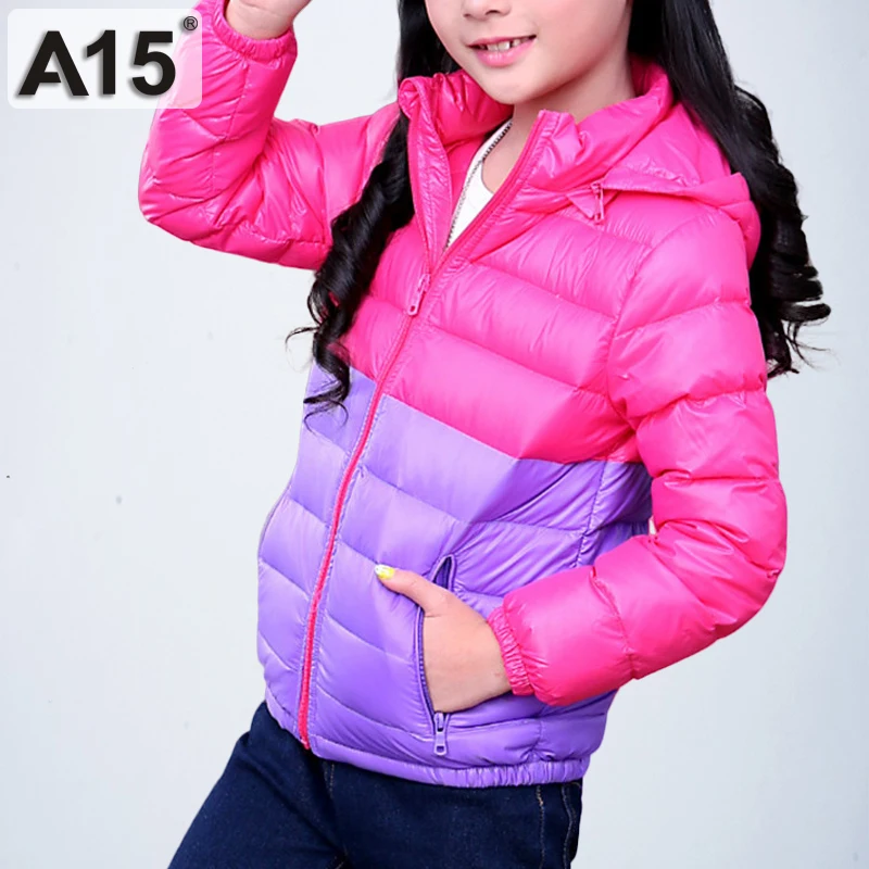 2018 детская зимняя куртка для девочек маленьких мальчиков одежда подростков