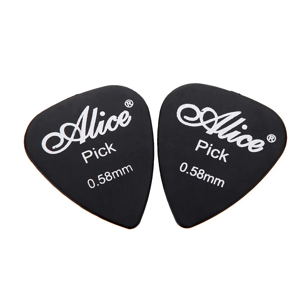 Alice AP-P 20 шт. 0 58 мм Гладкие ABS медиаторы для гитары Plectrum гитара ремешок гитарные