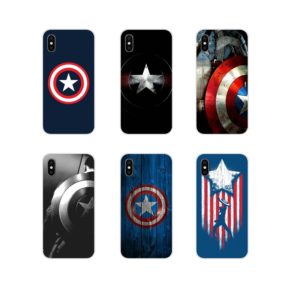 Аксессуары для телефонов Captain America чехлы Huawei Mate Honor 4C 5C 5X 6X 7 7A 7C 8 9 10 8C 8X 20 Lite