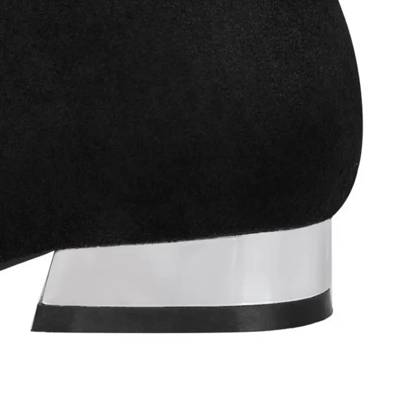 FITWEE/Классические сапоги на плоской подошве женские зимние до колена из