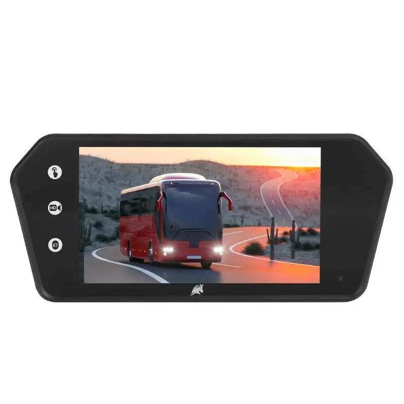 7 дюймов сенсорный экран автомобиля Зеркало заднего вида монитор видео MP5 плеер