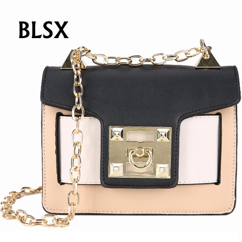 Для женщин Мода Малый ремешок цепочка клапаном mini Crossbody сумки на плечо дизайнер