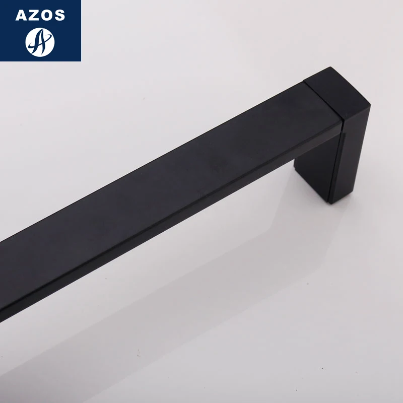 Azos Shower Rod SUS304 Stainless Steel Black Rise And Fall Three Functions Rotatable Bracket Convenient Room Round HSSJ02 | Обустройство