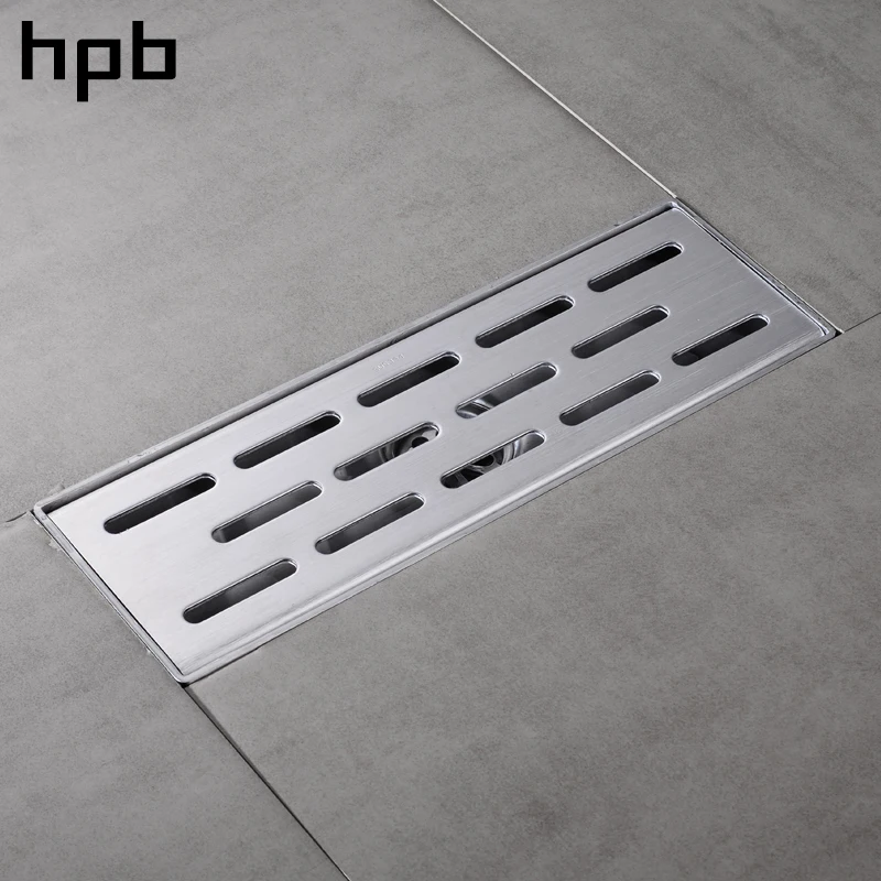 HPB 30x10 см квадратный трап из нержавеющей стали 304 анти запах ванная комната
