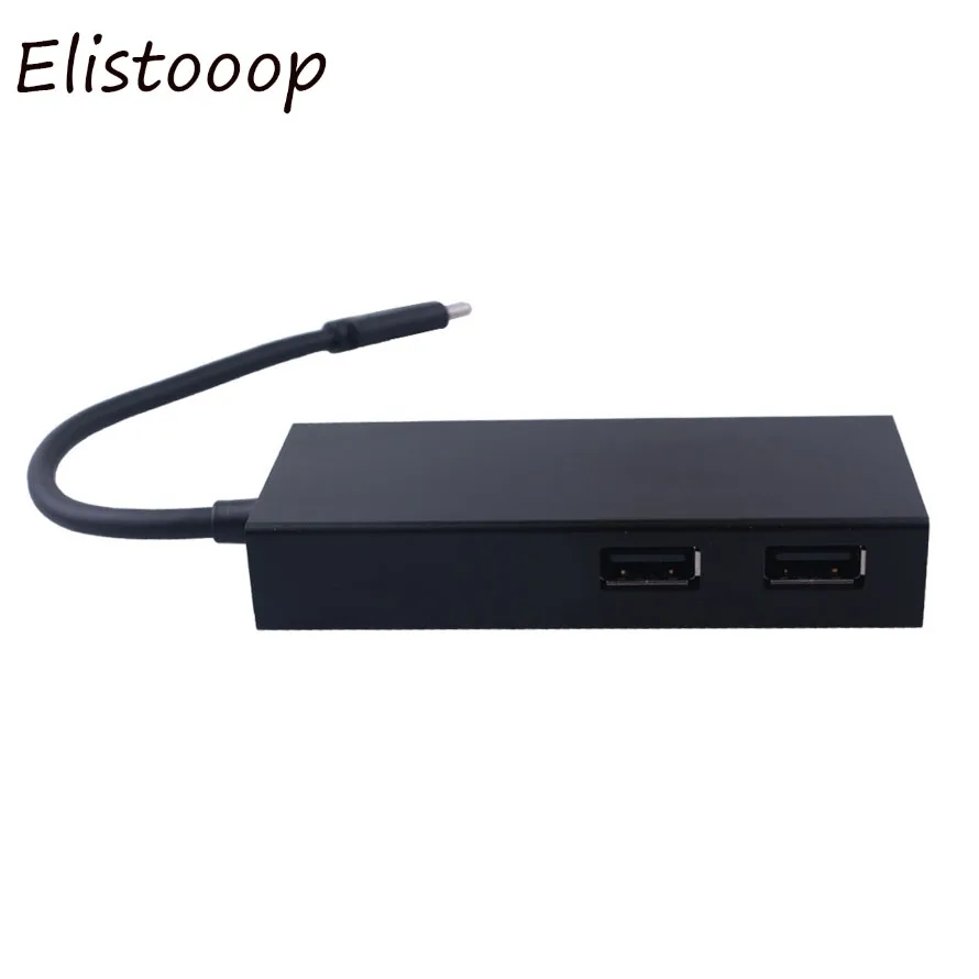 Elitooop USB 3 1 Type C концентратор к 2 0 4 порта адаптер с питанием доставка вверх