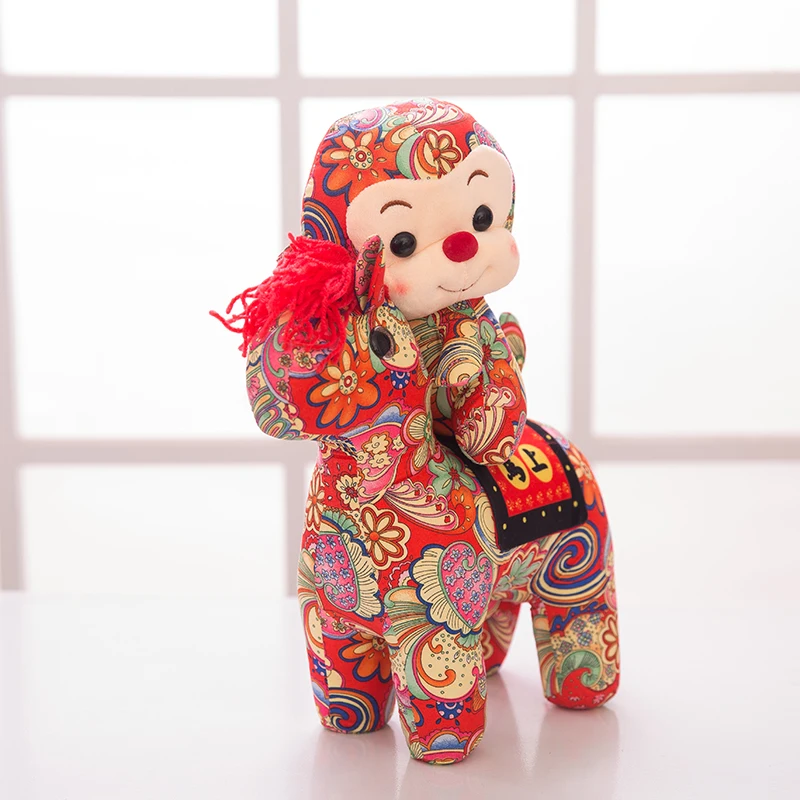 40 см мягкая игрушка обезьяна на лошади Китай модный подарок|toy hair|toy wirelessmonkey banks |