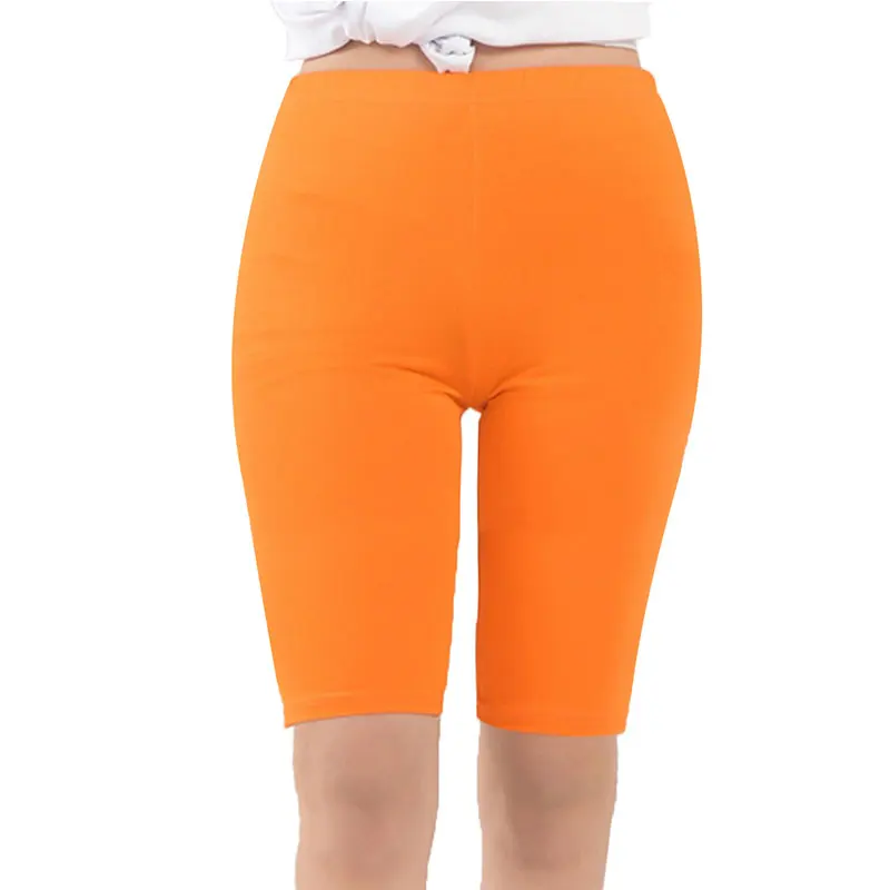 AZUE Women's Modal Short Leggings Basic Plus Size Leggings Smooth High Elasticity  Knee Length Korte Leggings For Women
