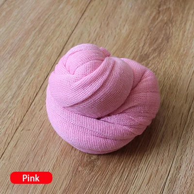 Pink Чистый хлопок детские реквизит для фотосъемки 40 см* 150 см одеяла для заднего фона упаковка для фотосъемки пеленка фотосъемка для студии - Цвет: Pink