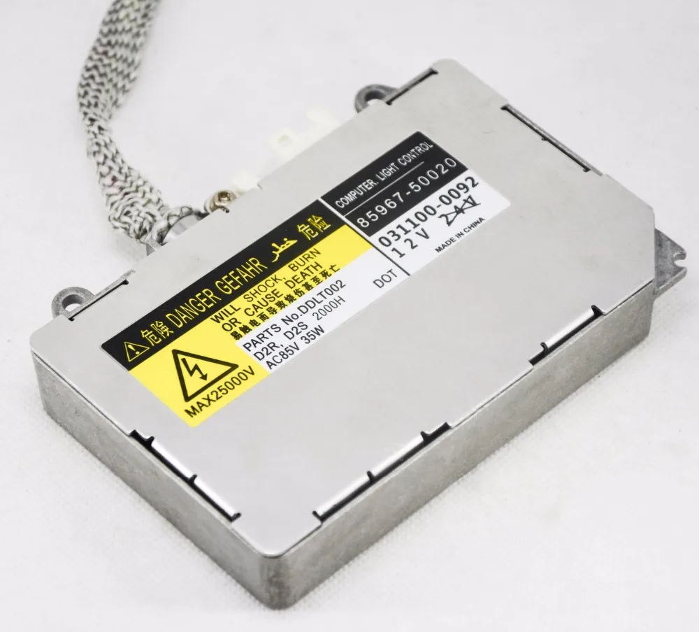 1 шт. ксеноновый балласт для передних фар 12 В 35 Вт OEM KDLT002 85967-0E020 85967-50020 подходит Lexus