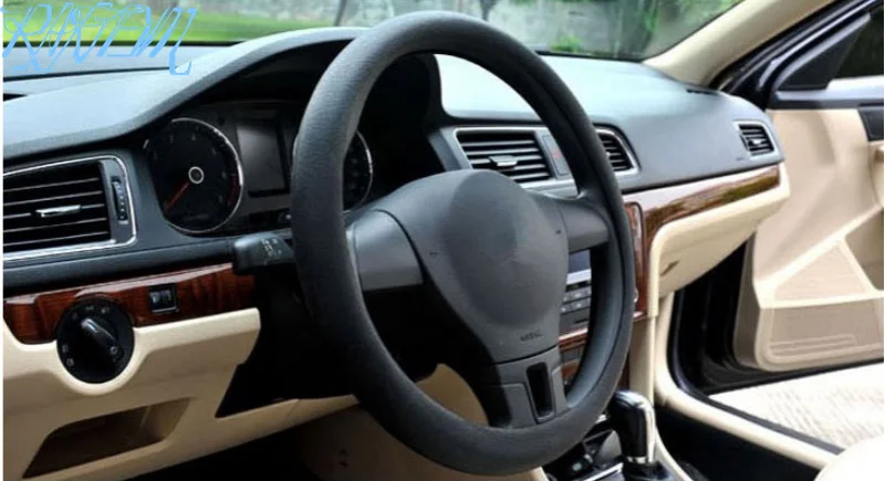 Чехол на руль Мягкий силикон экологически чистый чехол для Audi A3 A4 A5 A6 A7 A8 Q5 Q7 S3 S4 S5 S6