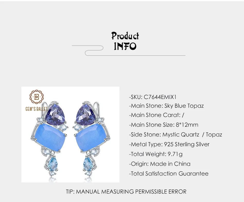GEM'S балетные 925 пробы, серебряные, натуральные, Аква-синий, Calcedony, серьги, современная мода, необычные, висячие серьги для женщин, Bijoux