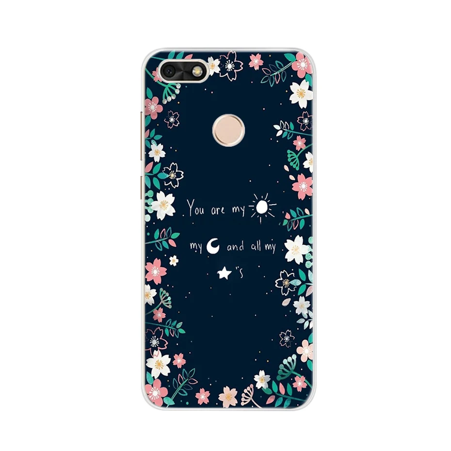 Светло-голубой Чехол для huawei Nova Lite SLA-L22 RU Version, мягкий чехол из ТПУ, силиконовый милый чехол для huawei Nova Lite, чехол 5,0" - Цвет: Светло-голубой