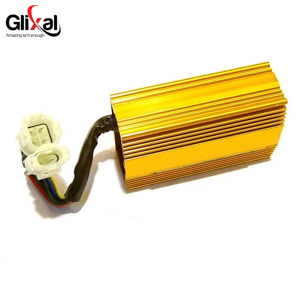 Glixal DC fied высокая производительность сплав гоночный CDI Коробка GY6 50cc 150cc 139QMB 157QMJ