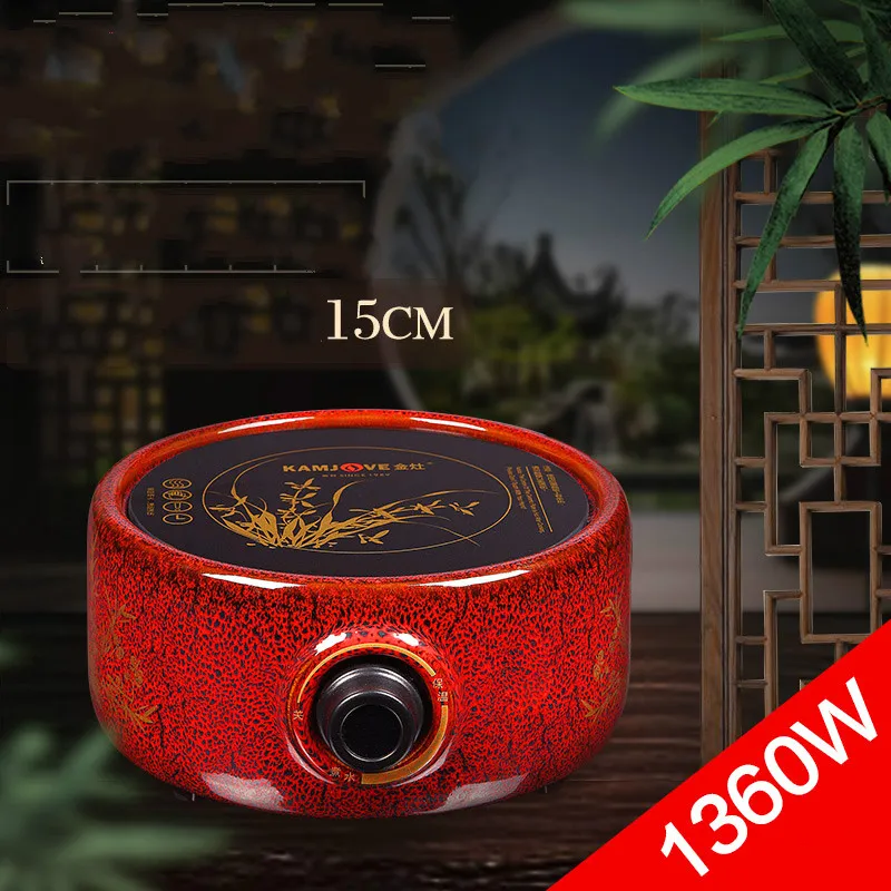Hot Plates Red glaze electric ceramic furnace. Boiled iron pot boiling tea stove.NEW | Бытовая техника