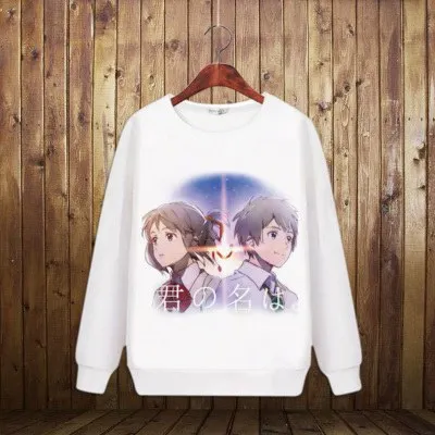 10 Костюмы для косплея из аниме «You Name kimi no na wa», миямидзу мицуха, толстовки с капюшоном, Tachibana Taki, причудливые Топы с капюшоном - Цвет: 10