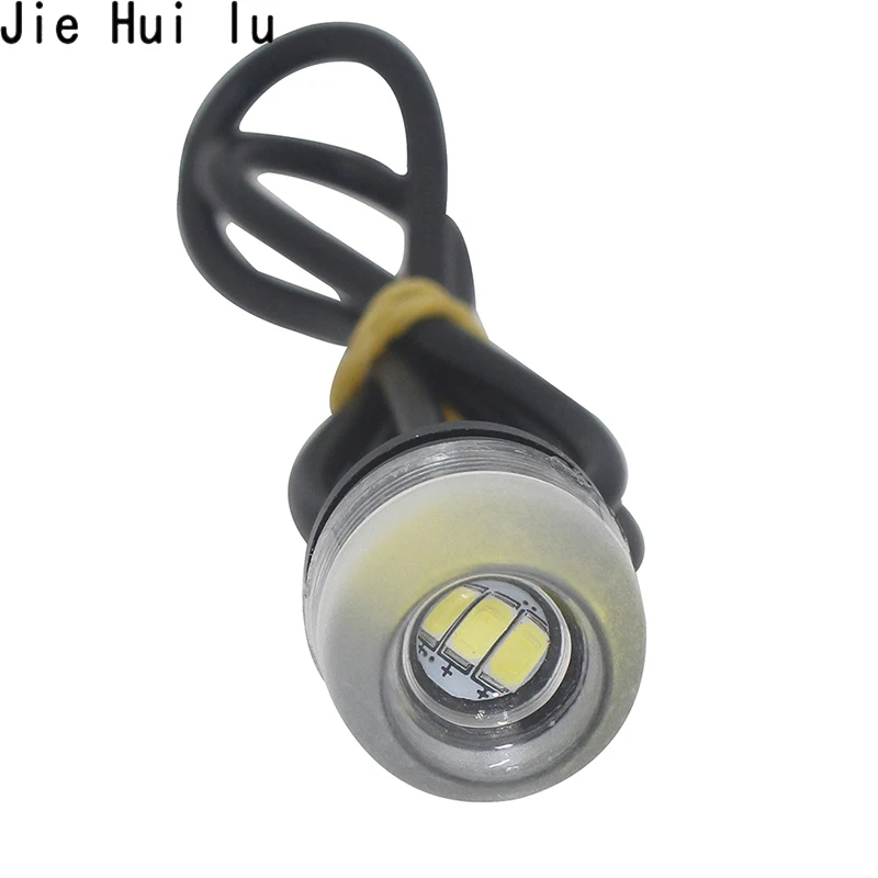 1 шт. автомобильный 18 мм 5630 светодиодный DRL Eagle Eye COB дневные ходовые огни Предупреждение ющие Противотуманные фары парковочный сигнал задний водонепроницаемый задний фонарь